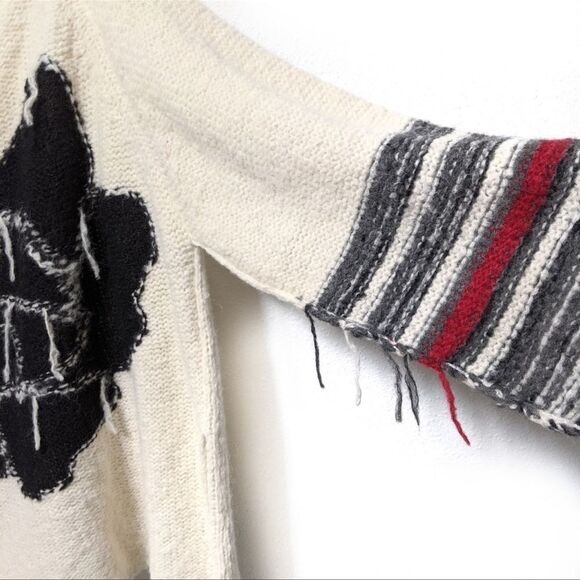 FREE PEOPLE Last Rose Alpaca Oversized Sweater L - Picture 4 of 10